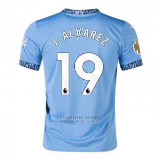 Camiseta Manchester City Jugador J.Alvarez 1ª 2024-2025