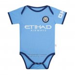 Camiseta Manchester City 1ª Bebe 2024-2025