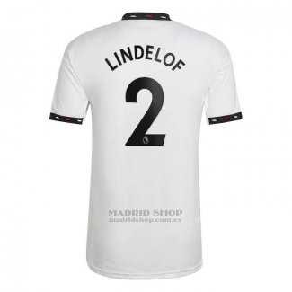 Camiseta Manchester United Jugador Lindelof 2ª 2022-2023