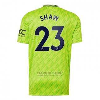 Camiseta Manchester United Jugador Shaw 3ª 2022-2023
