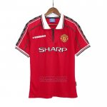 Camiseta Manchester United 1ª Retro 99-00