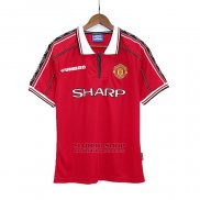Camiseta Manchester United 1ª Retro 99-00