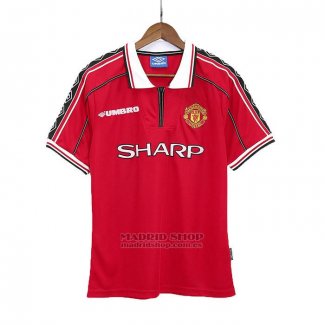 Camiseta Manchester United 1ª Retro 99-00