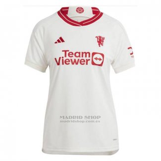 Camiseta Manchester United 3ª Mujer 2023-2024