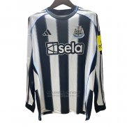Camiseta Newcastle United 1ª Manga Larga 2025-2026