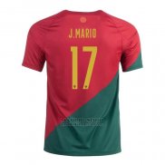 Camiseta Portugal Jugador J.Mario 1ª 2022