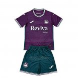 Camiseta Swansea City 2ª Nino 2025-2026