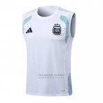 Camiseta de Entrenamiento Argentina Sin Mangas 2025-2026 Blanco