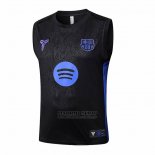 Camiseta de Entrenamiento Barcelona Sin Mangas 2025-2026 Negro Azul