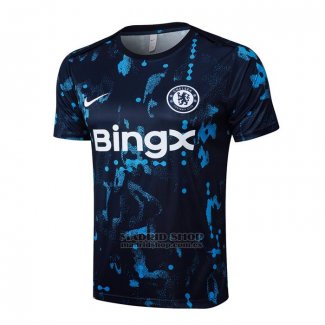 Camiseta de Entrenamiento Chelsea 2024-2025 Azul