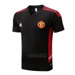 Camiseta de Entrenamiento Manchester United 2022-2023 Negro