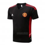 Camiseta de Entrenamiento Manchester United 2022-2023 Negro