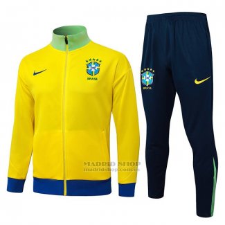 Chandal de Chaqueta del Brasil 2025-2026 Amarillo