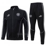 Chandal de Chaqueta del Manchester City Nino 2025-2026 Negro