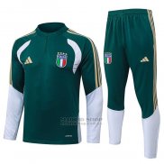 Chandal de Sudadera del Italia 2025-2026 Verde