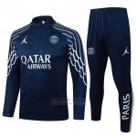 Chandal de Sudadera del Paris Saint-Germain 2025-2026 Azul