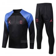 Chandal de Sudadera del Paris Saint-Germain 2022-2023 Negro