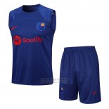 Chandal del Barcelona Sin Mangas 2023-2024 Azul