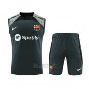 Chandal del Barcelona Sin Mangas 2023-2024 Verde