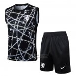 Chandal del Chelsea Sin Mangas 2025-2026 Negro