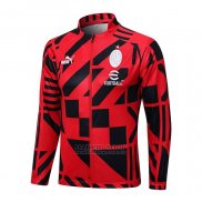 Chaqueta del AC Milan 2022-2023 Rojo y Negro