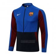 Chaqueta del Barcelona 2021-22 Azul y Rojo