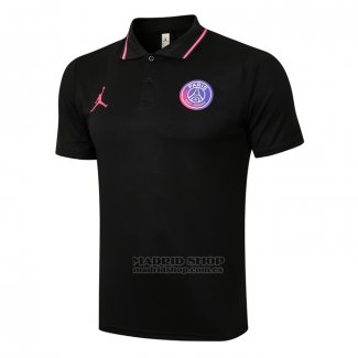 Polo Paris Saint-Germain Jordan 2021-2022 Negro