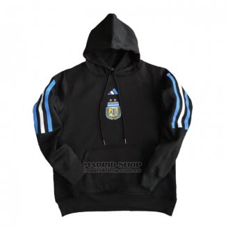 Sudadera con Capucha del Argentina 2022-2023 Negro