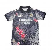 Tailandia Camiseta Real Madrid Dragon 2025-2026 Negro Rojo