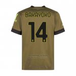 Camiseta AC Milan Jugador Bakayoko 3ª 2022-2023