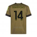 Camiseta AC Milan Jugador Bakayoko 3ª 2022-2023