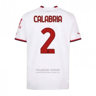 Camiseta AC Milan Jugador Calabria 2ª 2022-2023