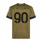 Camiseta AC Milan Jugador De Ketelaere 3ª 2022-2023
