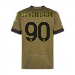 Camiseta AC Milan Jugador De Ketelaere 3ª 2022-2023