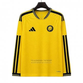 Camiseta Al Nassr 1ª Manga Larga 2026-2027