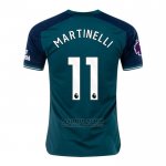 Camiseta Arsenal Jugador Martinelli 3ª 2023-2024
