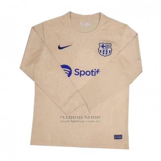 Camiseta Barcelona 2ª Manga Larga 2022-2023