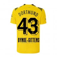 Camiseta Borussia Dortmund Jugador Bynoe-Gittens Cup 2022-2023