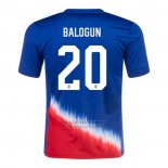 Camiseta Estados Unidos Jugador Balogun 2ª 2024