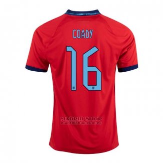 Camiseta Inglaterra Jugador Coady 2ª 2022