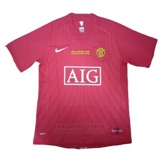 Camiseta Manchester United 1ª Retro 2007-2008