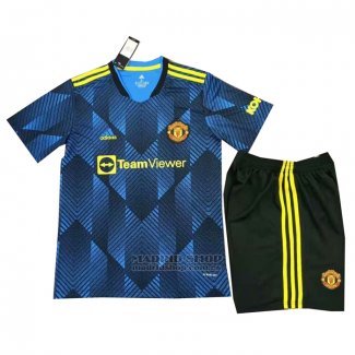 Camiseta Manchester United 3ª Nino 2021-2022