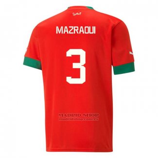 Camiseta Marruecos Jugador Mazraoui 1ª 2022