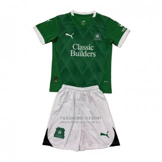Camiseta Plymouth Argyle 1ª Nino 2024-2025
