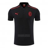 Camiseta Polo del AC Milan 2022-2023 Negro