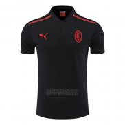 Camiseta Polo del AC Milan 2022-2023 Negro