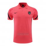 Camiseta Polo del Atletico Madrid 2022-2023 Rosa