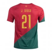 Camiseta Portugal Jugador J.Diogo 1ª 2022