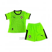 Camiseta Portugal Portero 1ª Nino 2025