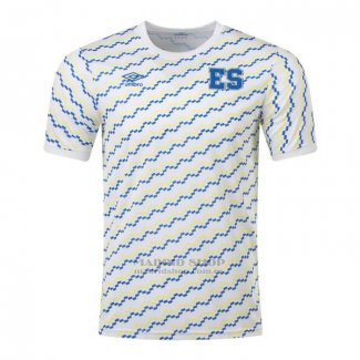 Camiseta Pre Partido del El Salvador 2023 Blanco